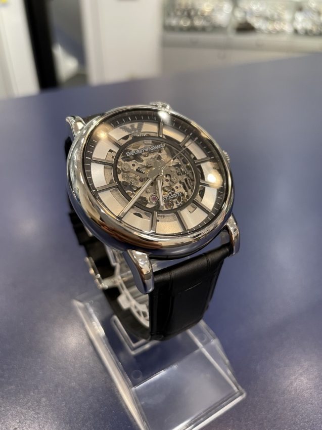 EMPORIO ARMANIの機械式時計！| 国内ブランド腕時計・輸入腕時計販売・時計修理の時計倉庫TOKIA