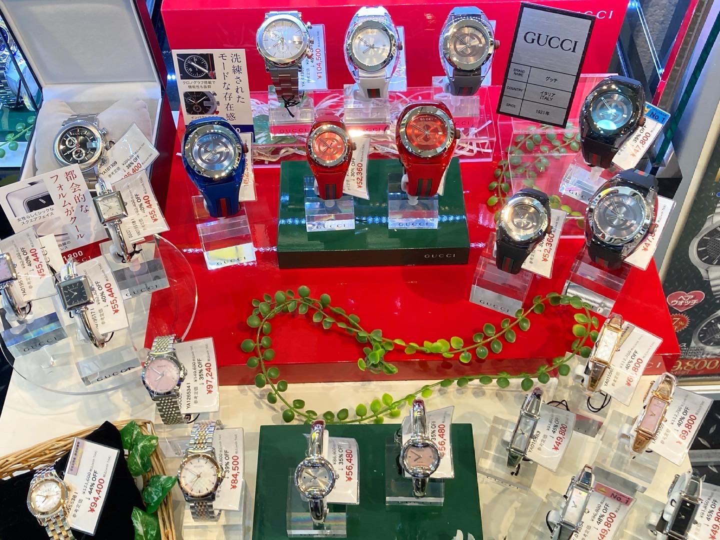 GUCCI100周年記念フェア！| 国内ブランド腕時計・輸入腕時計販売・時計 