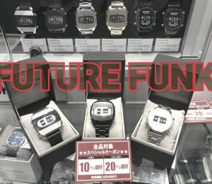 ローラー式腕時計　『FUTURE FUNK』